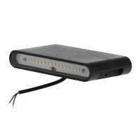 Светильник фасадный &laquo;Гловер&raquo;, FSD-085, 10 Вт, 3000К, IP65, 220 В, пластик, черный