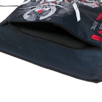 Мешок для обуви с карманом 480 х 360 мм, Феникс, светоотражающая полоса, с ручкой "Роботы" Мешок для обуви с карманом 480 х 360 мм, Феникс, светоотражающая полоса, с ручкой "Роботы"