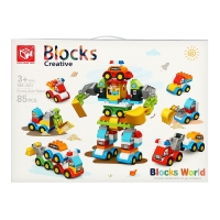 Конструктор &laquo;Автобот&raquo;, 2 варианта сборки, 85 деталей