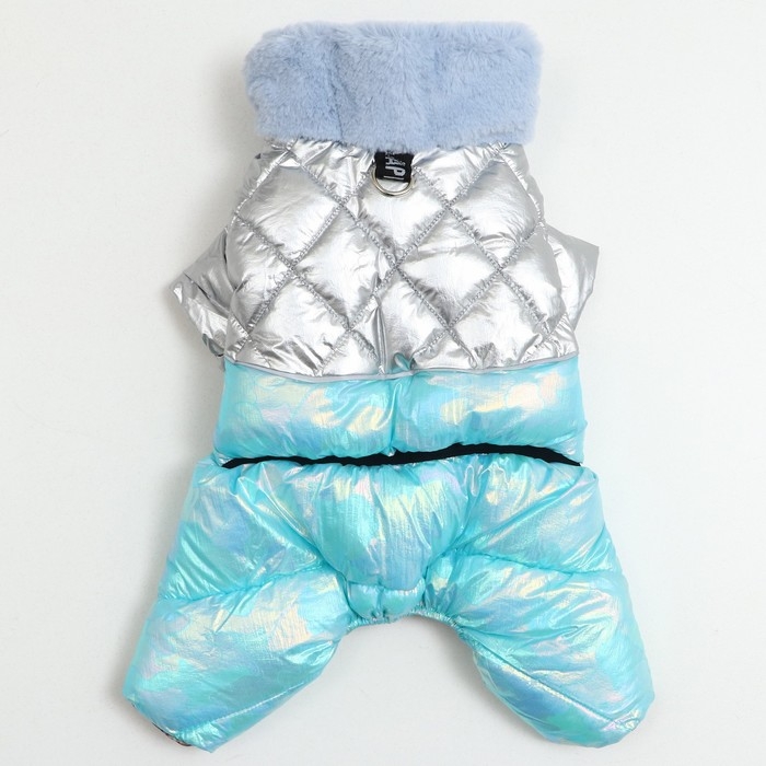 Комбинезон "Астронавт", размер 10 (ДС 25 см, ОГ 34 см, ОШ 24 см), голубой