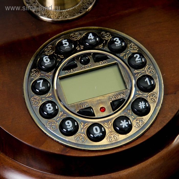Ретро-телефон "Альфаро", 25 х 25 х 27 см