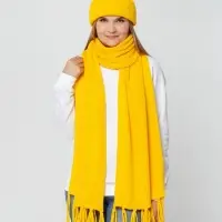 Шарф Flette, желтый