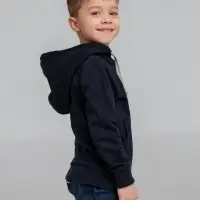 Толстовка с капюшоном детская Kirenga Kids, темно-синяя, 14 лет