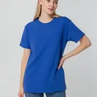 Футболка унисекс T-bolka 140, ярко-синяя, размер XXXL
