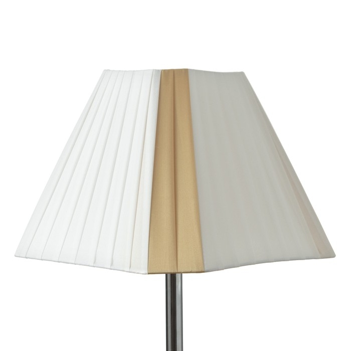 Абажур Абажур "Корсо" бежевый белый Е27 28х28х21см