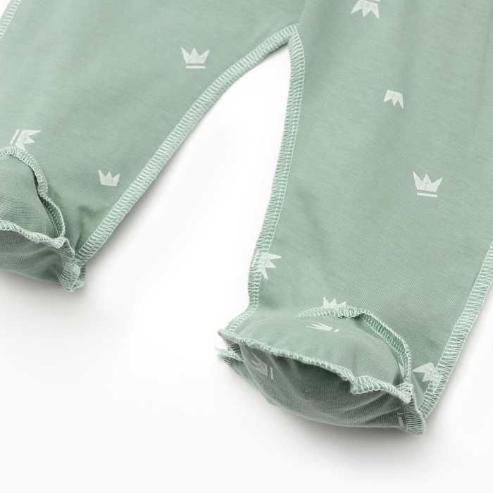 Ползунки детские MINAKU, цвет оливковый, рост 68-74 см Ползунки детские MINAKU, цвет оливковый, рост 68-74 см