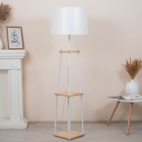 Торшер 88206/1 E27 40Вт белый 45х45х159 см