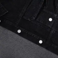 Куртка джинсовая O2, черная, размер XS/S