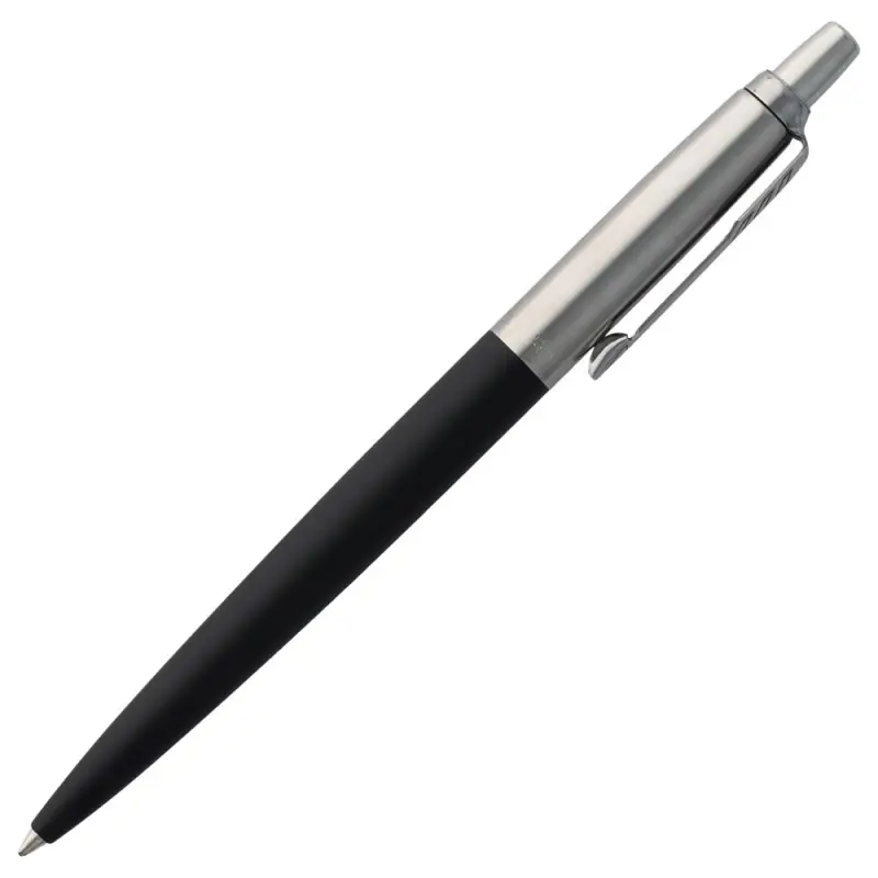 Ручка шариковая Parker Jotter Core K63, черный с серебристым Ручка шариковая Parker Jotter Core K63, черный с серебристым