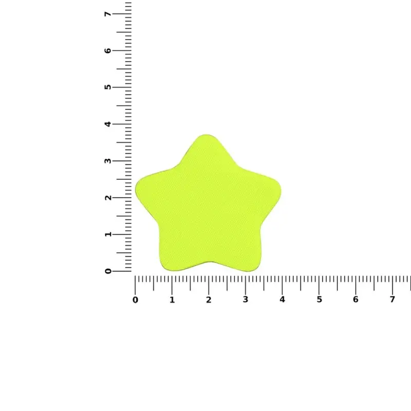 Наклейка тканевая Lunga Bial, M, желтый неон Наклейка тканевая Lunga Bial, M, желтый неон