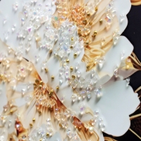 Картина акрил "Цветы в вазе стиль" 60х39,5 см