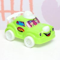 Машина пластмассовая "Мультяшка" 13 х 7 х 7 см, микс Машина пластмассовая "Мультяшка" 13 х 7 х 7 см, микс