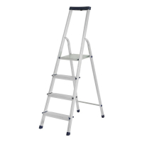 Стремянка ТУНДРА, алюминиевая, с органайзером, 4 ступени, 820 мм Стремянка ТУНДРА, алюминиевая, с органайзером, 4 ступени, 820 мм
