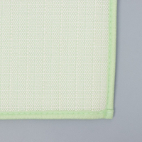 Коврик для дома Доляна &laquo;Букли&raquo;, 50&times;80 см, цвет зелёный