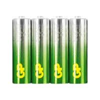 Батарейка алкалиновая GP Super, AA, LR6-4S, 1.5В, спайка, 4 шт. Батарейка алкалиновая GP Super, AA, LR6-4S, 1.5В, спайка, 4 шт.