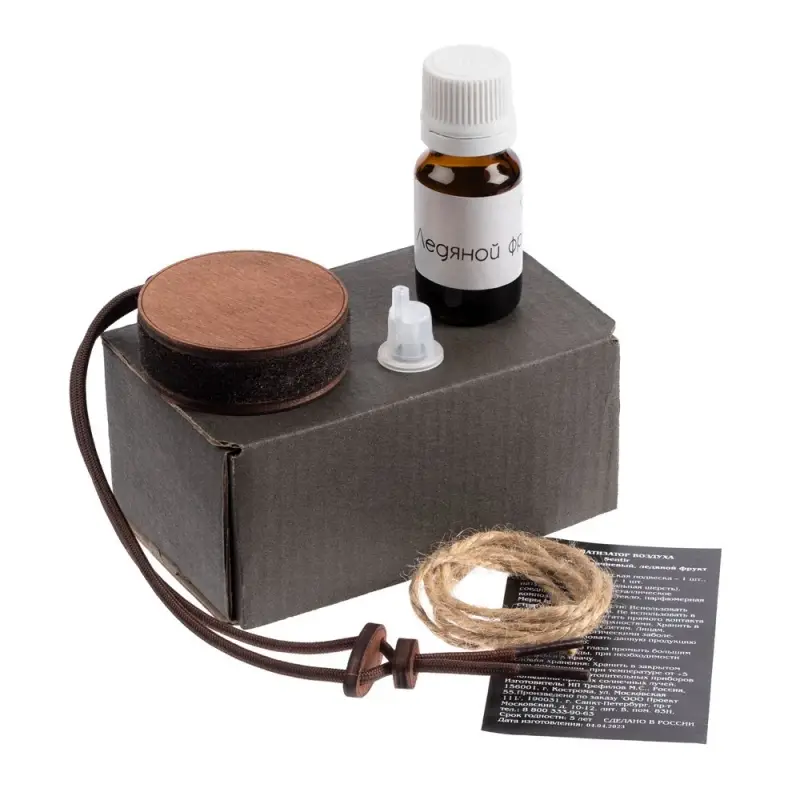 Ароматизатор в машину Sentir, коричневый, ледяной фрукт Ароматизатор в машину Sentir, коричневый, ледяной фрукт