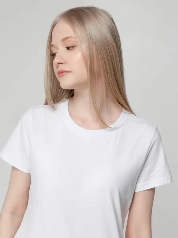 Футболка женская T-bolka Lady белая, размер L Футболка женская T-bolka Lady белая, размер L