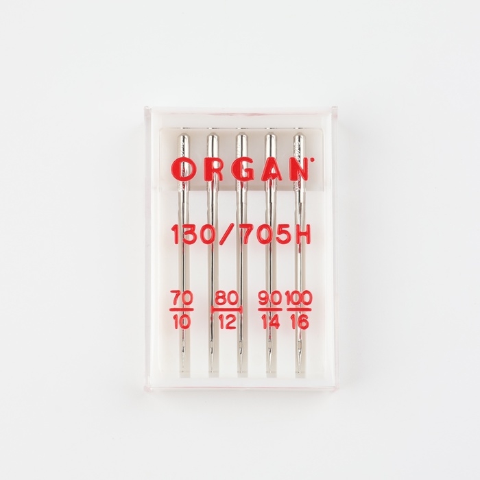 Иглы для бытовых швейных машин, универсальные, №70-100, 5 шт Иглы для бытовых швейных машин, универсальные, №70-100, 5 шт