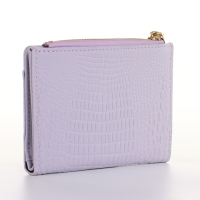Кошелёк женский на кнопке, цвет сиреневый Кошелёк женский на кнопке, цвет сиреневый