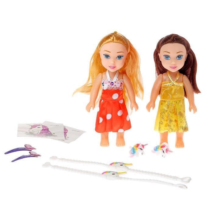 Подарочный набор &laquo;Лучшие подружки&raquo;, куклы, аксессуары, МИКС
