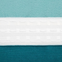 Штора портьерная Этель &laquo;Структурная&raquo;, цвет синий, на шторной ленте, 250х265 см, 100% п/э