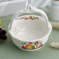 Конфетница "Яблочный спас", 16,5 х 15 см, 380 мл, Алдошина Л.В. Конфетница "Яблочный спас", 16,5 х 15 см, 380 мл, Алдошина Л.В.