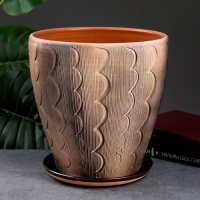 Горшок цветочный "Эффект" 11л