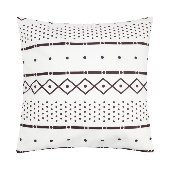 Наволочка декоративная Этель Геометрия «Орнамент» 40х40 см, 100% п/э Наволочка декоративная Этель Геометрия «Орнамент» 40х40 см, 100% п/э