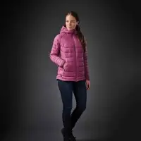 Куртка компактная женская Stavanger темно-синяя с серым, размер XS