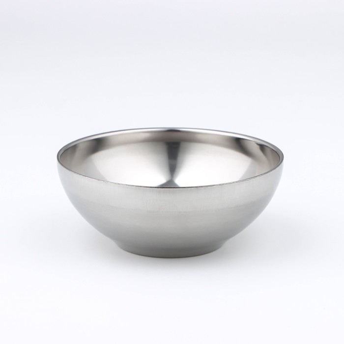 Миска из нержавеющей стали с двойными стенками &laquo;Трефор&raquo;, 300 мл, d=13 см
