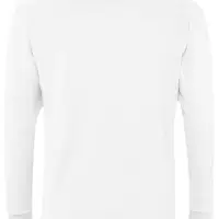 Рубашка поло мужская с длинным рукавом Winter II 210 белая, размер 3XL Рубашка поло мужская с длинным рукавом Winter II 210 белая, размер 3XL
