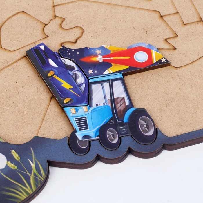 Головоломка &laquo;Любимые машинки&raquo;