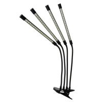 Фитосветильник светодиодный, 36 Вт, 250 мм, IP66, 5 В, USB, полноспектр., прищепка, таймер Фитосветильник светодиодный, 36 Вт, 250 мм, IP66, 5 В, USB, полноспектр., прищепка, таймер