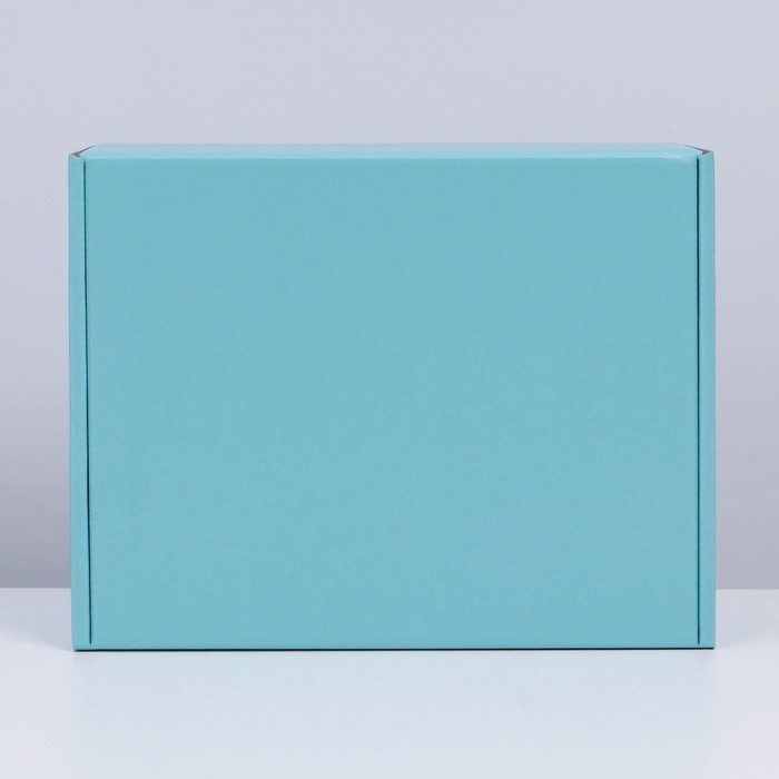 Коробка подарочная складная, упаковка, &laquo;Тиффани&raquo;, 27 х 21 х 9 см