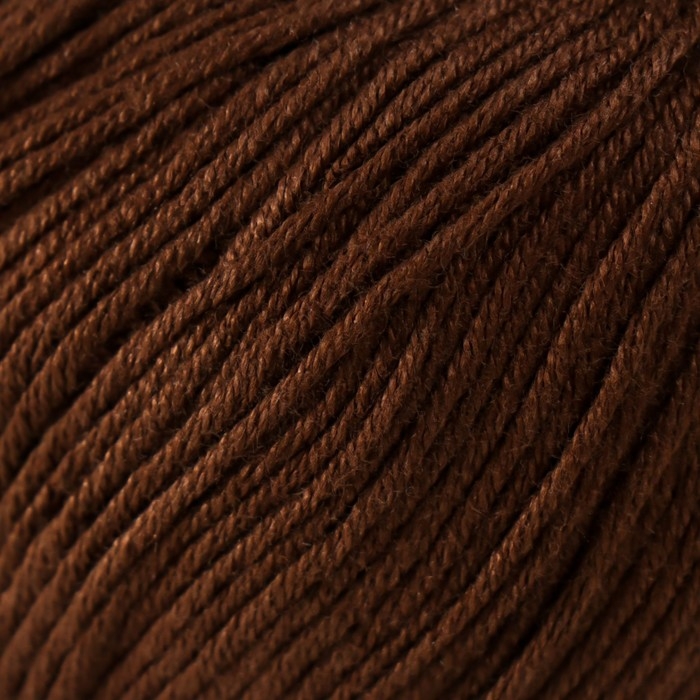 Пряжа "Baby cotton" 50% акрил 50% хлопок 165м/50гр (408 шоколад)