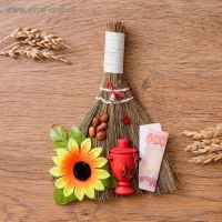 Оберег «Веник», с самоваром, микс Оберег «Веник», с самоваром, микс