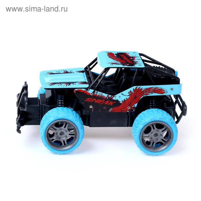 Джип радиоуправляемый &laquo;Багги&raquo;, 1:18, работает от батареек, МИКС
