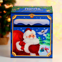 Новогодний ящик для писем Деду Морозу (с письмами 25 штук) &laquo;Новый год!&raquo;