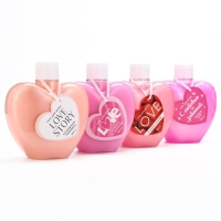 Гель для душа Love, 430 мл, аромат клубники в шоколаде, ЧИСТОЕ СЧАСТЬЕ