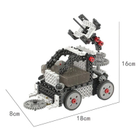 Конструктор радиоуправляемый &laquo;Робот-разведчик&raquo;, 4 в 1, 254 детали