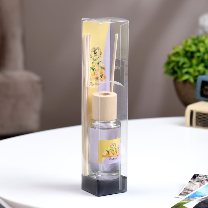 Диффузор ароматический Диффузор ароматический "Модерн", 50 мл, лимон, "Богатство Аромата"