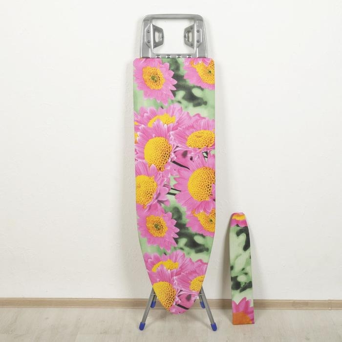 Доска гладильная Nika &laquo;Белль Классик 2&raquo;, 122&times;34 см, два положения высоты 70, 80 см, европодставка, микс