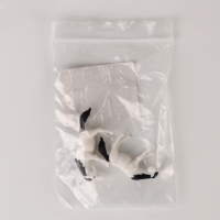 Миниатюра кукольная &laquo;Лошадка&raquo;, набор 2 шт., размер 1 шт. &mdash; 4,5 &times; 2,5 &times; 1 см, цвет белый