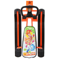 Снегокат &laquo;Тимка спорт 2 Фиксики&raquo;, ТС2/Ф12, цвет оранжевый/чёрный