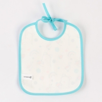 Нагрудник детский Крошка Я, 17х20 см цвет МИКС (фасовка 3 шт)