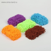 Губка для мытья авто, 24×11 см, микрофибра, микс Губка для мытья авто, 24×11 см, микрофибра, микс