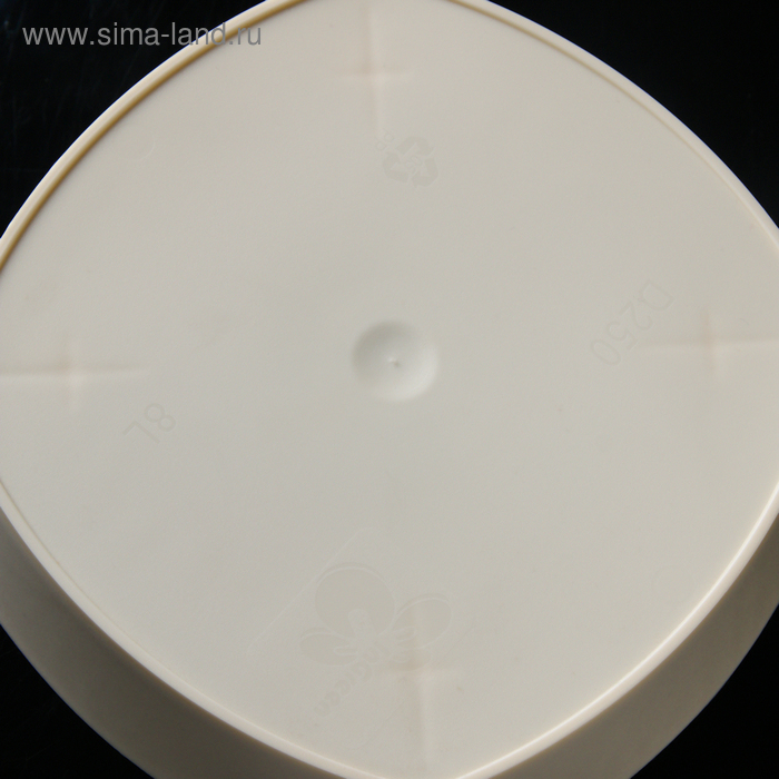 Горшок для цветов с прикорневым поливом Amsterdam, 8 л, цвет сливочный Горшок для цветов с прикорневым поливом Amsterdam, 8 л, цвет сливочный