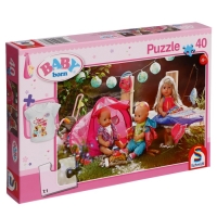 Пазл Baby &laquo;В кемпинге&raquo;, с подарком, 40 элементов