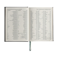 Ежедневник недатированный A5, 176 листов, deVENTE.Symbol, твёрдая обложка из искусственной кожи с поролоном, золотой срез, блок 70 г/м2, зелёный