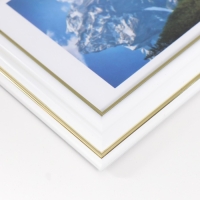 Фоторамка пластик "Офис 2" 10х15 см, белый Фоторамка пластик "Офис 2" 10х15 см, белый